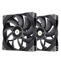 TOUGHFAN 14 High Static Pressure Radiator Fan (2 Fan Pack), 140mm PWM-laitetuuletinsarja, must/harm