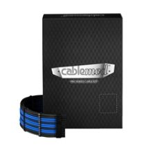 C-Series Pro ModMesh Sleeved 12VHPWR Cable Kit for Corsair RM (Black Label)/ RMi/ RMx (Black + Blue)