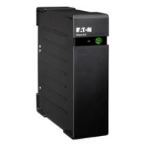 650VA/400W Ellipse ECO 650 USB DIN -UPS-laite, 4x Schuko, musta