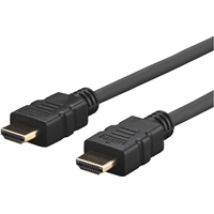 2.0 HDMI -näyttökaapeli, taipuista, 10m, musta