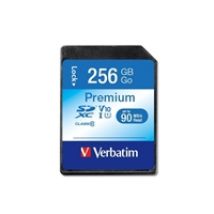 256GB SDXC -muistikortti, UHS-1 V10 U1, jopa 90/10 MB/s