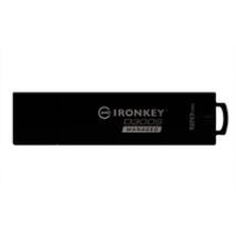 128GB IronKey D300 Serialised Managed , USB 3.1 -muistitikku, 250/85 MB/s, musta