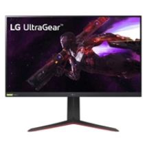 31,5" 32GP850-B, 165Hz QHD-pelimonitori, musta/punainen