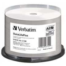 DataLifePlus DVD-R 4,7GB/120min, 16x, printable, spindle, 50kpl