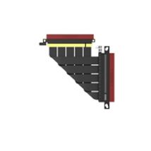 PCI-E 4.0 Riser Cable, 14cm, musta