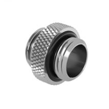 Adapteri, suora, G1/4" uros-> G1/4" uros, 5mm, hopea
