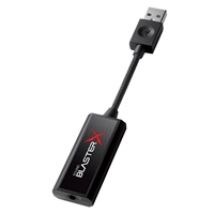 Sound BlasterX G1, ulkoinen äänikortti + DA-muunnin, USB, musta