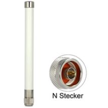 WiFi5 ympärisäteilevä antenni, N-liitin, 4,5-7 dBi, 802.11 ac/a/b/g/n valkoinen