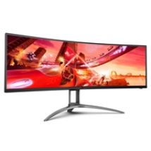 49" AGON AG493UCX2, 165Hz kaareva pelinäyttö, musta/tum.harmaa