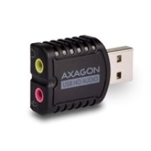USB-äänikortti DACilla, 2.0 stereo + mikrofoni 3,5mm, musta