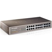 Verkkokytkin, 24 porttia 10/100 Mbps, RJ45, Auto MDI/MDIX, 19"