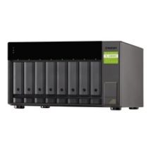 TL-D800C (USB), 8-paikkainen USB 3.2 Gen2 Type-C JBOD -tallennuskotelo, musta
