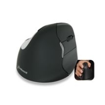 VerticalMouse 4 Bluetooth Wireless for Mac, langaton ergonominen pystyhiiri oikealle kädelle, musta