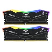 32GB (2 x 16GB) T-FORCE DELTA RGB, DDR5 6000MHz, CL30, 1.35V, musta