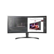 34" 34WL85C-B, kaareva WQHD-monitori, musta