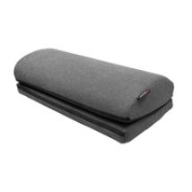 FootRest - Soft Fabric - Dark Grey, jalkatuki, tummanharmaa