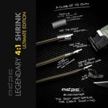 4:1 kutistesukka, Small, 1m, läpinäkyvä