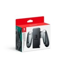 Joy-Con Charging Grip -latauskahva, musta/läpikuultava