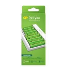 ReCyko Econ AA/AAA-akkulaturi ja 4xAA 2100mAh + 4xAAA 850mAh akut