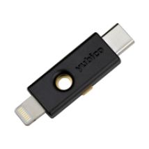 YubiKey 5Ci, USB-C/Lightning -turva-avain, musta