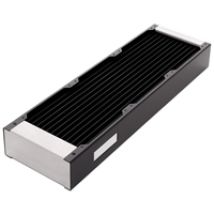 HEATKILLER RAD 360-L Black, 360mm jäähdytin, musta