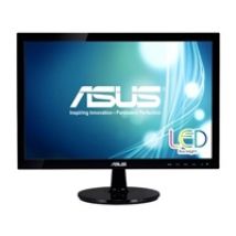 18,5" VS197DE, LED-monitori, musta