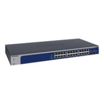 XS724EM, räkkiasennettava 24-porttinen 10G/Multi-Gigabit Plus -kytkin