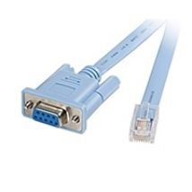 RJ45 -> DB9F konsolikaapeli, 1,8m