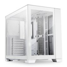 O11 Dynamic Mini - Snow Edition, ikkunallinen Mini-ITX/ATX -kotelo, valkoinen