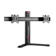 17-27" x2 Pro Duo, -pöytäteline kahdelle näytölle, musta
