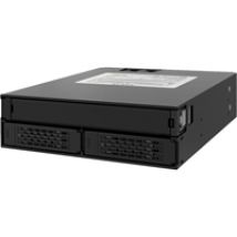 Sisäinen kotelo 2x 2.5" SATA/SAS-kiintolevyille + 1x SlimCD/DVD