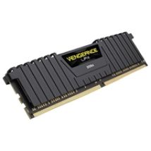 16GB (2x8GB) Vengeance LPX, DDR4 2400MHz, CL16, 1,20V, musta