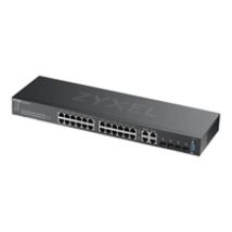 GS2220-28, 24-porttinen hallittava kytkin, musta