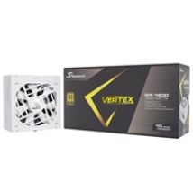 1200W VERTEX GX-1200 White, ATX-virtalähde, PCIe 5.0, 80 Plus Gold, valkoinen