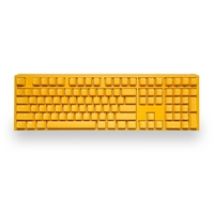 One 3 Yellow, mekaaninen näppäimistö, Cherry MX Black, keltainen