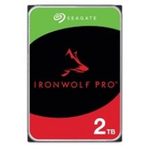 2TB IronWolf Pro, sisäinen 3.5" kiintolevy, SATA III, 7200 rpm, 256 MB