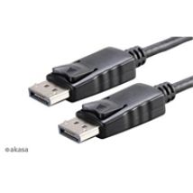 DisplayPort 1.2 -näyttökaapeli, 2m, musta