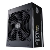 1050W MWE Gold 1050 V2, modulaarinen ATX-virtalähde, 80 Plus Gold, musta