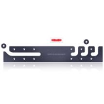 46-63" M VESA Wallmount Razor Thin 4/5/600, -seinäteline näytölle, musta