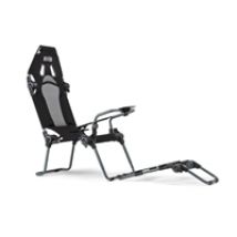 F-GT Lite Formula and GT Foldable Simulator Cockpit -ajotuoli, musta