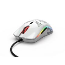 Model O-, optinen pelihiiri, kiiltävä valkoinen (Poistotuote! Norm. 58,90€)
