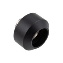 Hardline Compression Fitting - 14mm, suora putkiliitin, Satin Black