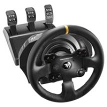 TX Racing Wheel Leather Edition -rattiohjain + polkimet, PC/Xbox One