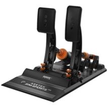 Forte Sim Racing Pedals Brake and Throttle -polkimet, musta/oranssi