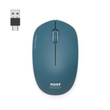 Wireless Collection Mouse, USB-A+C, Saphir