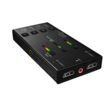 Kaksois-HDMI -kuvankaappauskortti, musta