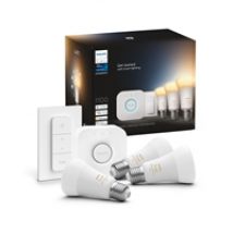 Hue White Ambiance 3x E27 (1055lm) -aloituspakkaus, silta ja himmennin, valkoinen