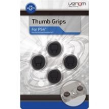 Thumb Grips, kumipäällysteet peukalopainikkeille, PS4, musta