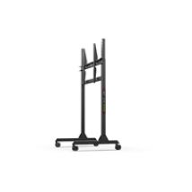 Free Standing Single Monitor Stand -monitorijalusta, musta