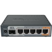 hEX S, 5-porttinen Gigabit reititin, musta